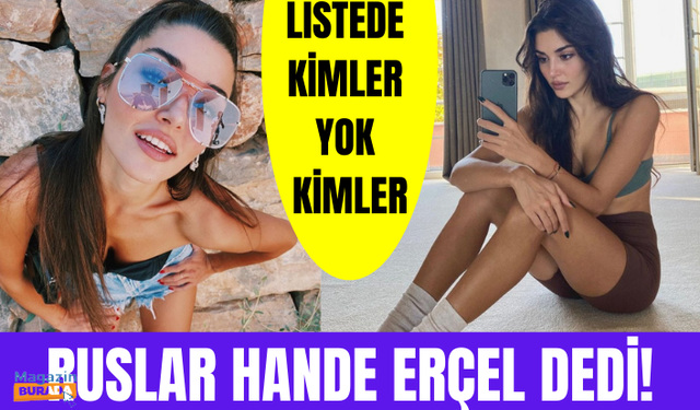 Hande Erçel, Türkiye’nin en şık kadını seçildi