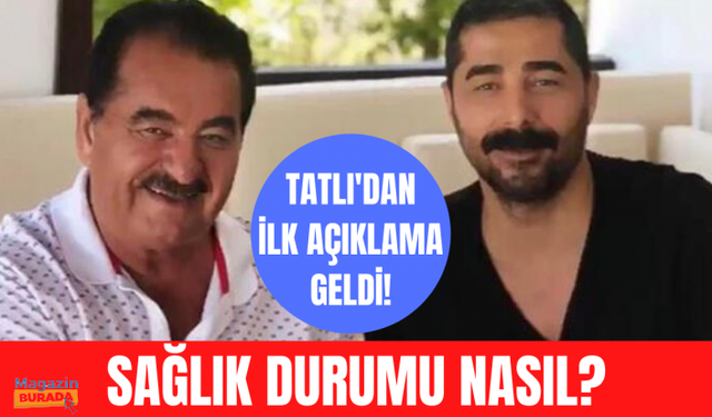 İbrahim Tatlıses'in oğlu Ahmet Tatlı son durumunu paylaştı!