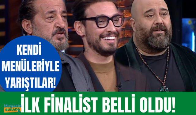 MasterChef'te büyük finale kim kaldı? Kendi menüleriyle yarıştılar! 11 Ocak MasterChef'te ilk finalist kim oldu?