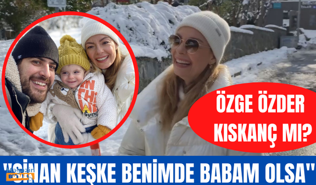 Özge Özder'den geçim tüyoları! Özge Özder eşi Sinan Güleryüz'ün babalığını nasıl değerlendirdi?