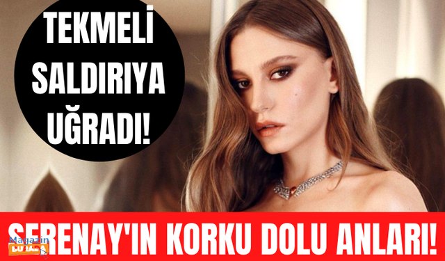 Serenay Sarıkaya evinin önünde saldırıya uğradı!