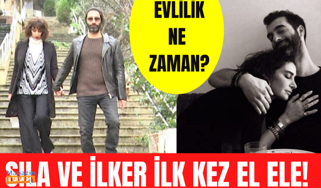 Sıla ve İlker Kaleli ilk kez el ele!