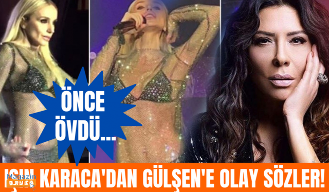 Işın Karaca'dan Gülşen'in sahne kıyafetlerine bir eleştiri daha geldi!