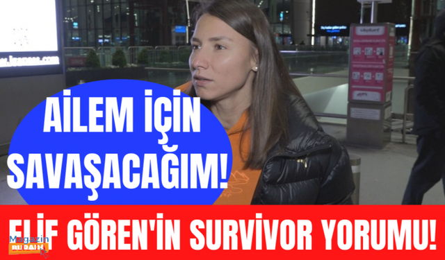 Survivor 2022 All Star! Elif Gören Survivor 2022 All Star yarışmasına nasıl hazırlandı?