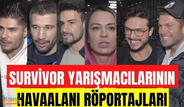 Survivor 2022 All Star | Survivor All Star 2022 yarışmacılarının havaalanındaki son açıklamaları!