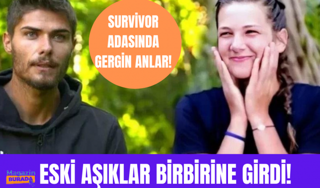 Survivor Barış ve Nisa birbirine girdi!