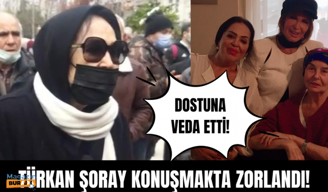 Türkan Şoray Fatma Girik'i son yolculuğunda yalnız bırakmadı! Fatma Girik cenaze töreni...