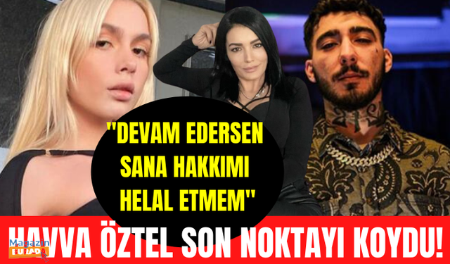 Ünlü rapçi Uzi ile aşk yaşayan Aleyna Tilki'ye annesi Havva Öztel'den sert uyarı!