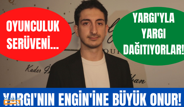 Yargı dizisinin Engin'i Onur Durmaz "Yılın En İyi Çıkış Yapan Oyuncusu" ödülünü aldı!