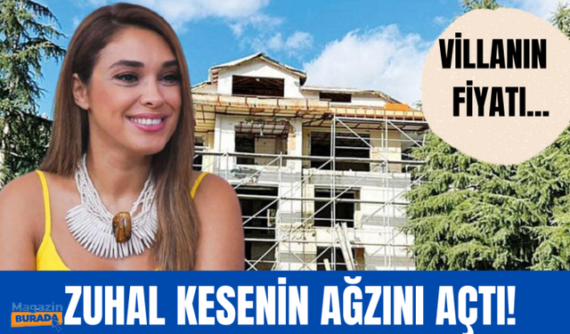 Zuhal Topal 1.5 milyon dolara villa aldı