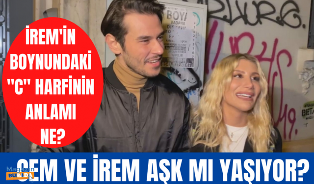 İrem Derici ve Cem Belevi'den aşk sorularına yanıt geldi! Cem Belevi aşkını kolye ile ele verdi!