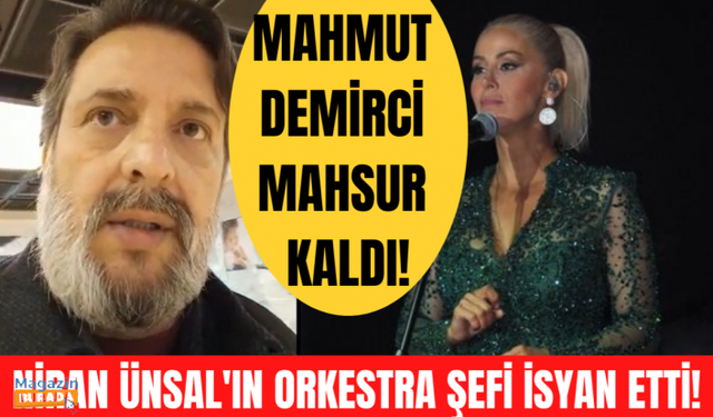 Niran Ünsal'ın orkestra şefi Almanya'da mahsur kaldı! Mahmut Demirci isyan etti!