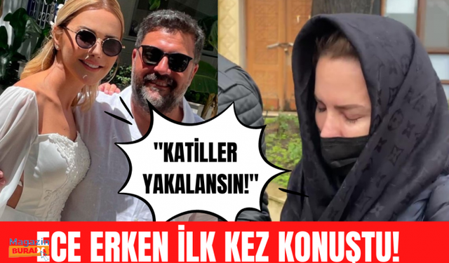 Ece Erken eşi Şafak Mahmutyazıcıoğlu'nun katillerine isyan etti! Ece Erken gözyaşlarına boğuldu!