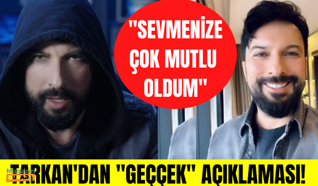 Tarkan yeni şarkısı "Geççek" ile ilgili ilk kez konuştu! Tarkan'dan Geççek açıklaması