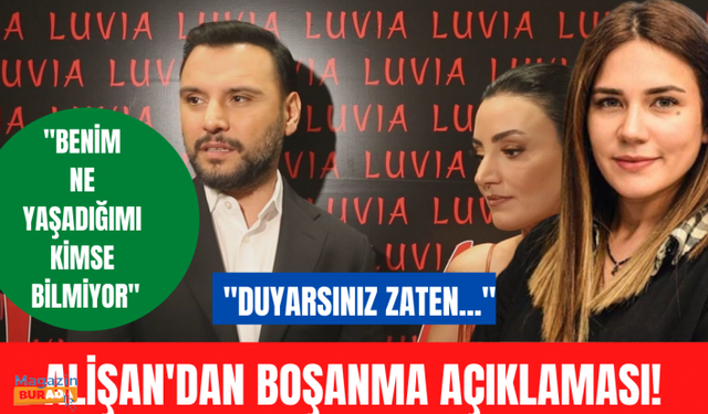 Alişan ilk kez açıkladı! Alişan ve Buse Varol boşanıyor mu? "Benim ne yaşadığımı kimse bilmiyor"