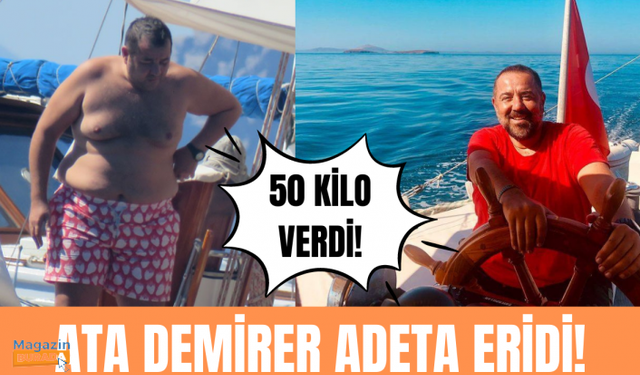 Ata Demirer 50 kilo verdi! Formülü ne?