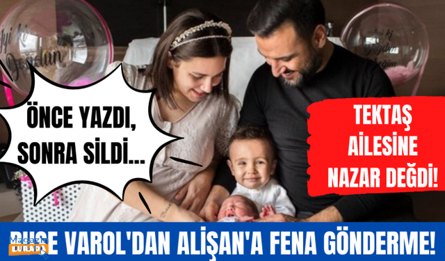 Buse Varol'dan eşi Alişan'a olay gönderme!