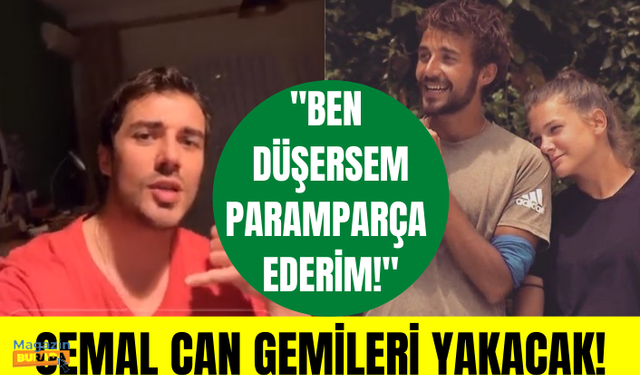 Cemal Can'dan Survivor 2022 All Star'da yarışan Barış Murat Yağcı ve Nisa Bölükbaşı'na gönderme