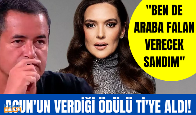 Demet Akalın, Acun Ilıcalı'nın Survivor yarışmacılarına verdiği ödülü ti'ye aldı: Ben de araba falan verecek sandım