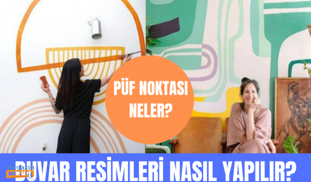 Duvar resimleri nasıl yapılıyor? | Hangi malzemeler gerekli?