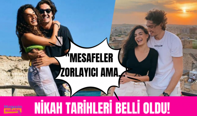 Ebru Şahin ve sevgilisi Cedi Osman nikah tarihlerini açıkladı!