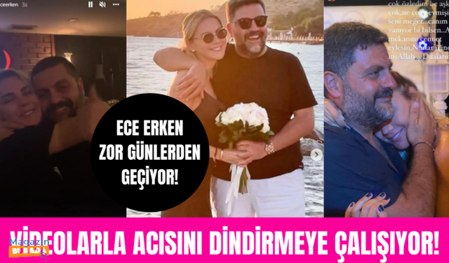 Ece Erken eşi Şafak Mahmutyazıcıoğlu ile romantik anlarını paylaştı