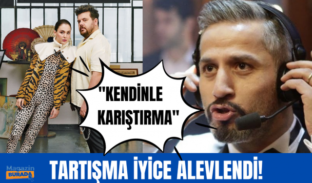 Eser Yenenler kıyafetini eleştiren Bilgehan Demir'le birbirine girdi