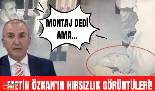 Gazeteci Metin Özkan'ın 'hırsızlık' görüntüleri sosyal medyayı salladı!