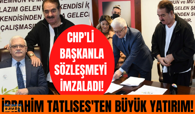 İbrahim Tatlıses'ten Balıkesir'de büyük yatırım! Burhaniye´de alışveriş merkezi yapacak