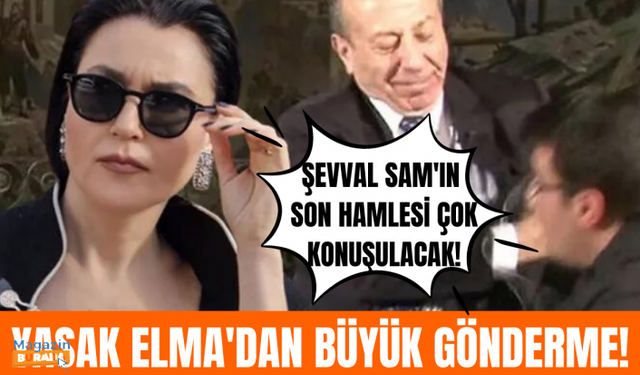 Kameramana tokat atan Sarıkaya'ya Yasak Elma'dan olay gönderme!