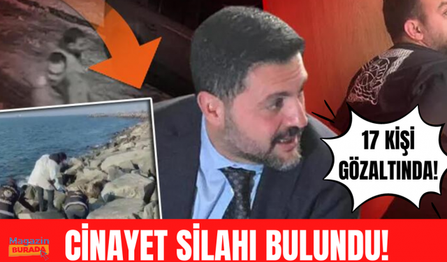 Şafak Mahmutyazıcıoğlu cinayetinde kullanılan silah bulundu