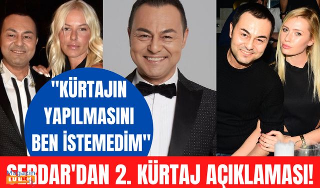 Serdar Ortaç'tan ikinci kürtaj açıklaması! "Kürtajın yapılmasını ben istemedim"