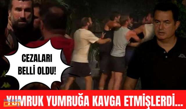 Survivor'da kavga eden Yasin ve Hikmet cezası belli oldu