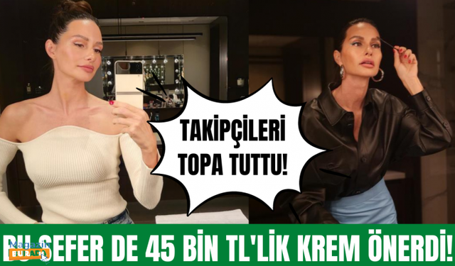 Yasemin Özilhan 45 bin TL'lik bakım kremi önerince takipçileri çileden çıktı