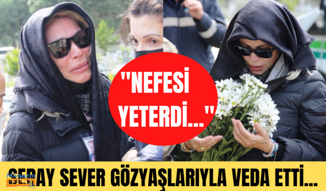 Seray Sever babası Tamer Sever'i son yolcuğuna uğurladı!