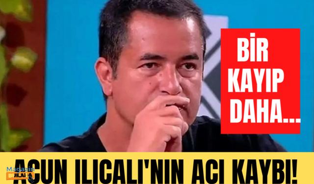 Acun Ilıcalı'yı yasa boğan ölüm haberi