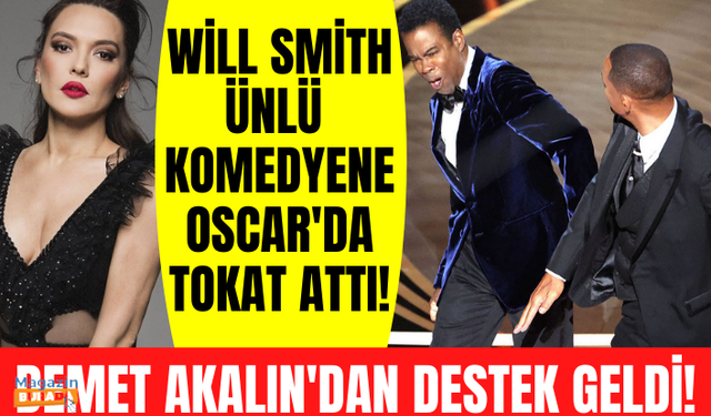 Demet Akalın'dan Chris Rock'a tokat atan Will Smith'e çok konuşulacak yorum: Eline sağlık