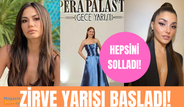 Demet Özdemir zirvede! Hazal Kaya, Hande Erçel'i solladı!