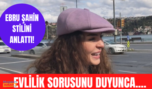 Ebru Şahin evlilik sorularına ne cevap verdi? Cedi Osman ile ne zaman nikah masasına oturacaklar?