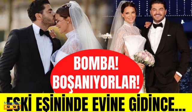 Ebru Şallı ve Uğur Akkuş boşanıyor! Eski eşinin evine gitti!