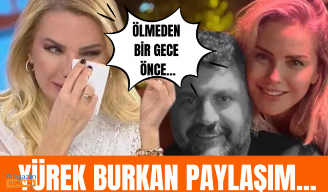 Ece Erken eşi Şafak Mahmutyazıcıoğlu'nun son gecesini paylaştı!