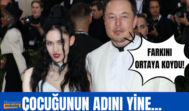 Elon Musk’ın yeni çocuğu ismiyle şaşırttı