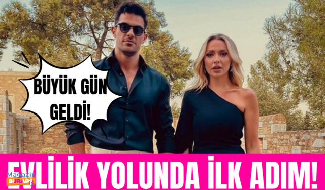 Hadise ve Mehmet Dinçerler'in mutlu günü!