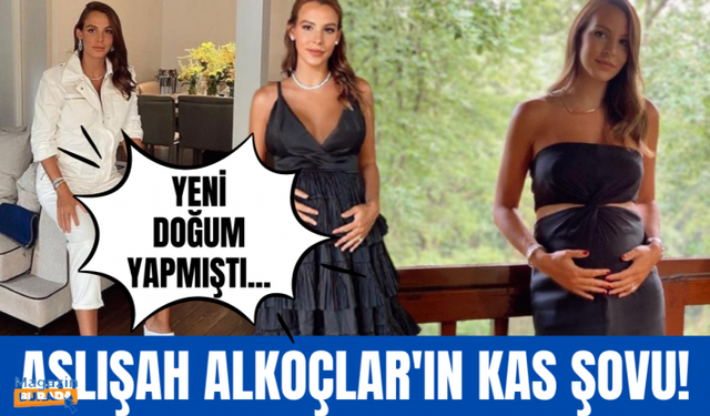 Hülya Koçyiğit'in torunu Aslışah Alkoçlar'ın son hali mest etti!