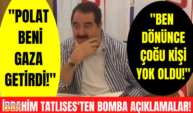 İbrahim Tatlıses'ten bomba açıklamalar! "Ben dönünce çoğu kişi ortalıktan kayboldu!"