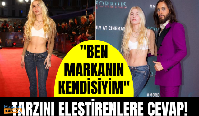 Londra'daki film galasına kot pantolonla katılan Aleyna Tilki'den eleştirilere cevap: Tüm kıyafetlerden güzelim