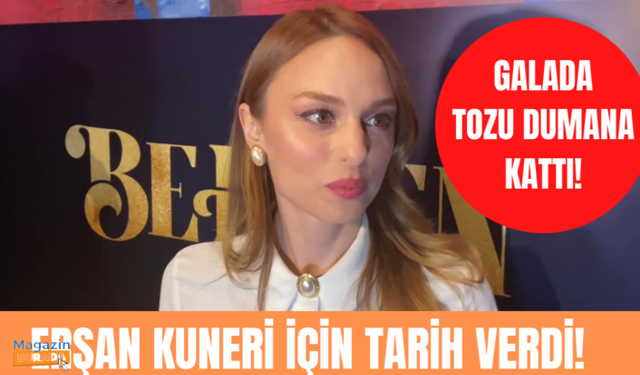 Nilperi Şahinkaya Bergen'i galasında müjdeyi verdi! Erşan Kuneri ne zaman başlayacak?