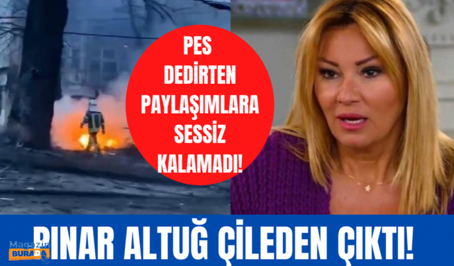 Pınar Altuğ Rusya- Ukrayna savaşına gelen yorumlara ateş püskürdü!