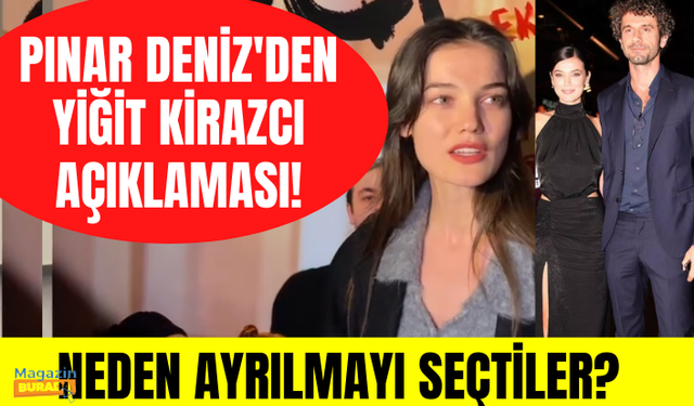 Pınar Deniz'den Yiğit Kirazcı sorusunu tepkili cevap! "Herkesin hayatı devam ediyor..."