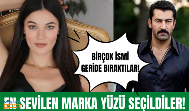 Pınar Deniz ve Kenan İmirzalıoğlu en sevilen marka yüzü seçildi!